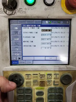 USED 2011 YASKAWA MOTOMAN MH165-100