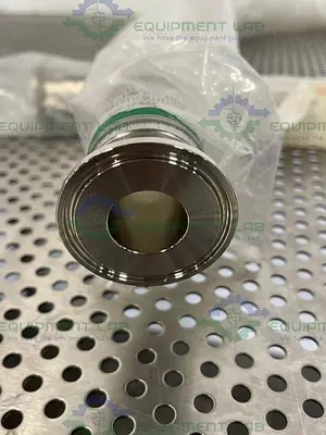 NEW SANI TECH STHT-R-HD-0750 96" SILICONE HOSE W/ 1" SANITARY FITTING