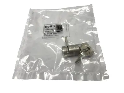 NEW RITTAL LOCK AND PUSHBUTTON INSERT FOR HANDLE SYSTEMS W/ 2 KEYS