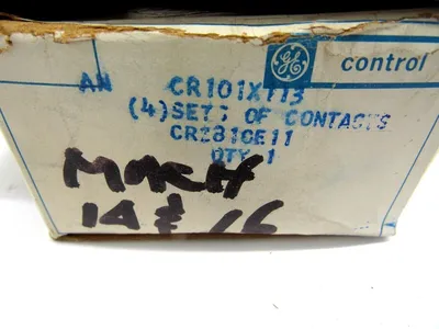 NEW GENERAL ELECTRIC CR101X113 CONTACT KIT SIZE 3 CRZ810E11