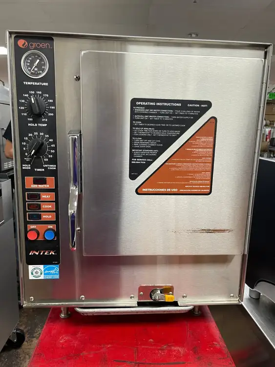 Used Groen Used Groen XS-208-12-3 Intek Stainless Connectionless Steamer - 208V, 3 Phase - JD Steam Cooking Equipment Illinois US | Falcon Restaurant Supply #1375081