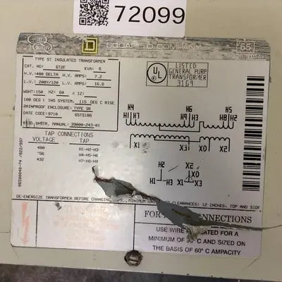 USED SQUARE D 6T2F