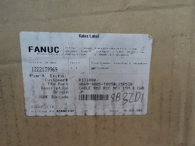 Used 2022 FANUC A6604005T085#L15R53B Cable & Wire Ohio US | HGR 24 #901069