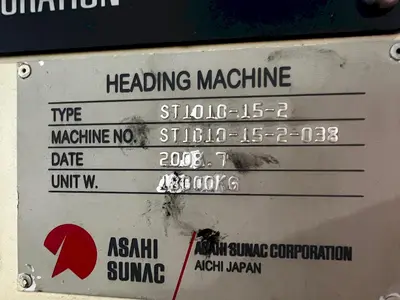 USED 2008 ASAHI SUNAC ST-1010
