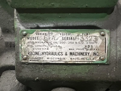 USED HPM HPM BA323 PRESS