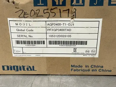 New | in-Stock PROFACE AGP3400T1D24 Automation Control (HMI) Ohio US | HGR 24 #1251110