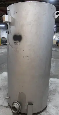 SPC8685  Tank 350 gallon vertical tank, Stainless Steel, flat