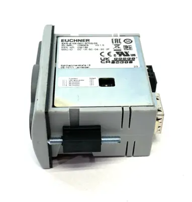 USED EUCHNER PROFINET INTERFACE ELECTRONIC KEY ADAPTER 106305