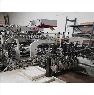 USED 2007 BRAUSSE MODEL TA-1100 4&6 CORNER FOLDER GLUER 2007 BRAUSSE MODEL TA-1100 4&6 CORNER FOLDER GLUER