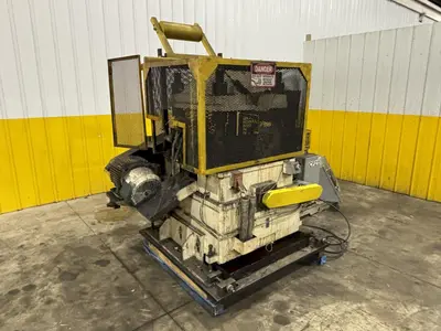 40 TON RLM MODEL #R40 4-POST CUTOFF PRESS & SERVO DIE ACCELERATOR: YOBRO #23887