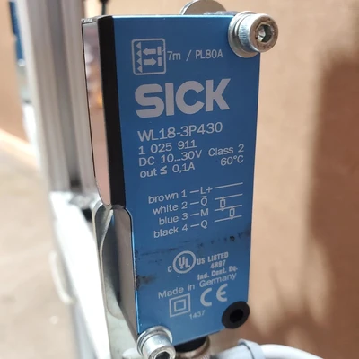 Used SICK CLV630-0120, CDM420-0102, WL18-3P430 Miscellaneous Equipment (Electrical & Power) California US | American Industrial Supply Co. #1377044
