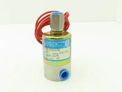 Honeywell Skinner V5L19300CTB Solenoid Valve 3-Way NC 120V 100 PSI 1/4" NPT