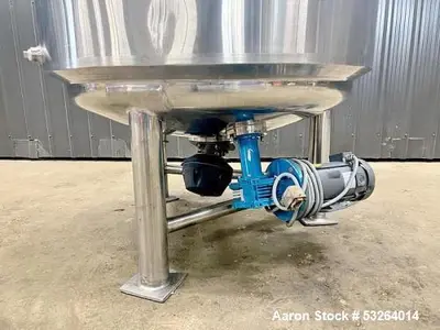 INOX Industries 275 Gallon Jacketed Reactor With Agitator