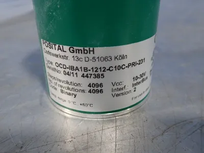 New | in-Stock POSITAL OCDIBA1B1212C10CPRI231 Encoders | HGR 24 #752315