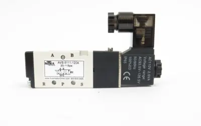 New | in-Stock Nitra Pneumatics AVS-5111-120A Valves/Fittings California US | ANACAPA EQUIPMENT BROKERS, INC #1480485