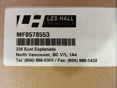 NEW LES HALL MF0578553
