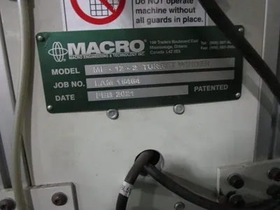 2021 MACRO ENGINEERING ME-12-2 Winders, Dual Turret Winders | Mark One Machinery (39)