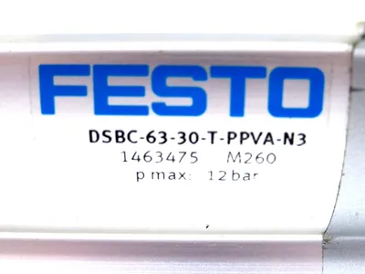 NEW FESTO DSBC-63-30-T-PPVA-N3 PNEUMATIC CYLINDER 1463475 DSBC6330TPPVAN3
