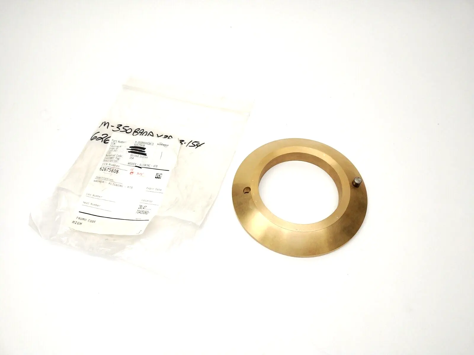 M-350B90AX3A-3 | Flowserve  Aligning Washer KTB 4" Inside Diameter - New Other