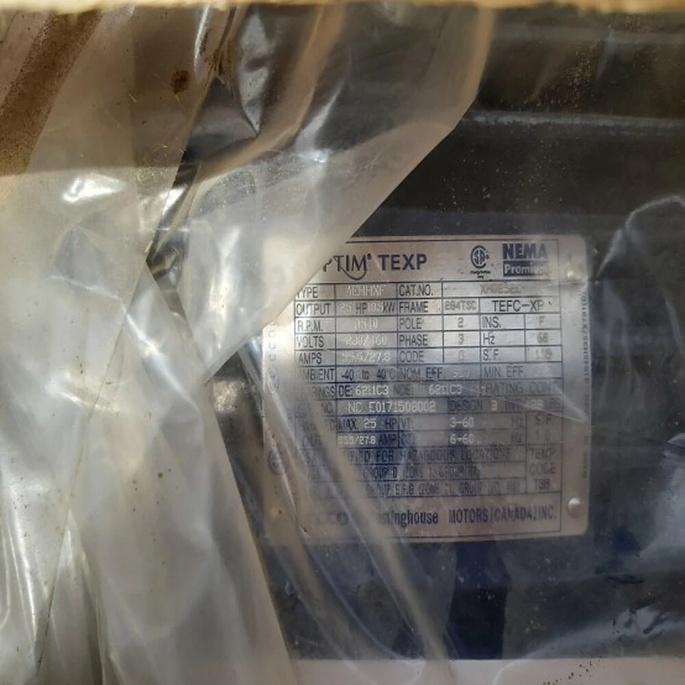 Westinghouse 25 HP 460 Volt Electric Motor