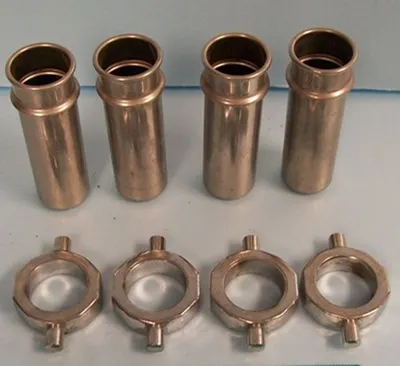QTY. 4. SWINGING BUCKET CENTRIFUGE RINGS AND 50 ML...