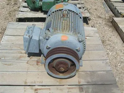 USED WESTINGHOUSE 30 HP ELECTRIC MOTOR