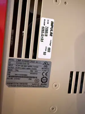 USED YASKAWA CIMR-AU4A0072AAA