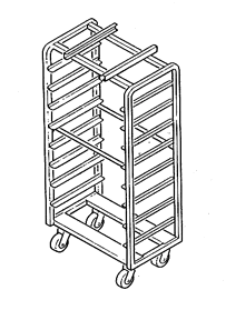 New | in-Stock OVEN RACKS 7039-U Food, Restaurant, & Bakery Parts & Accessories California US | BakeryEquipment.com #1555455