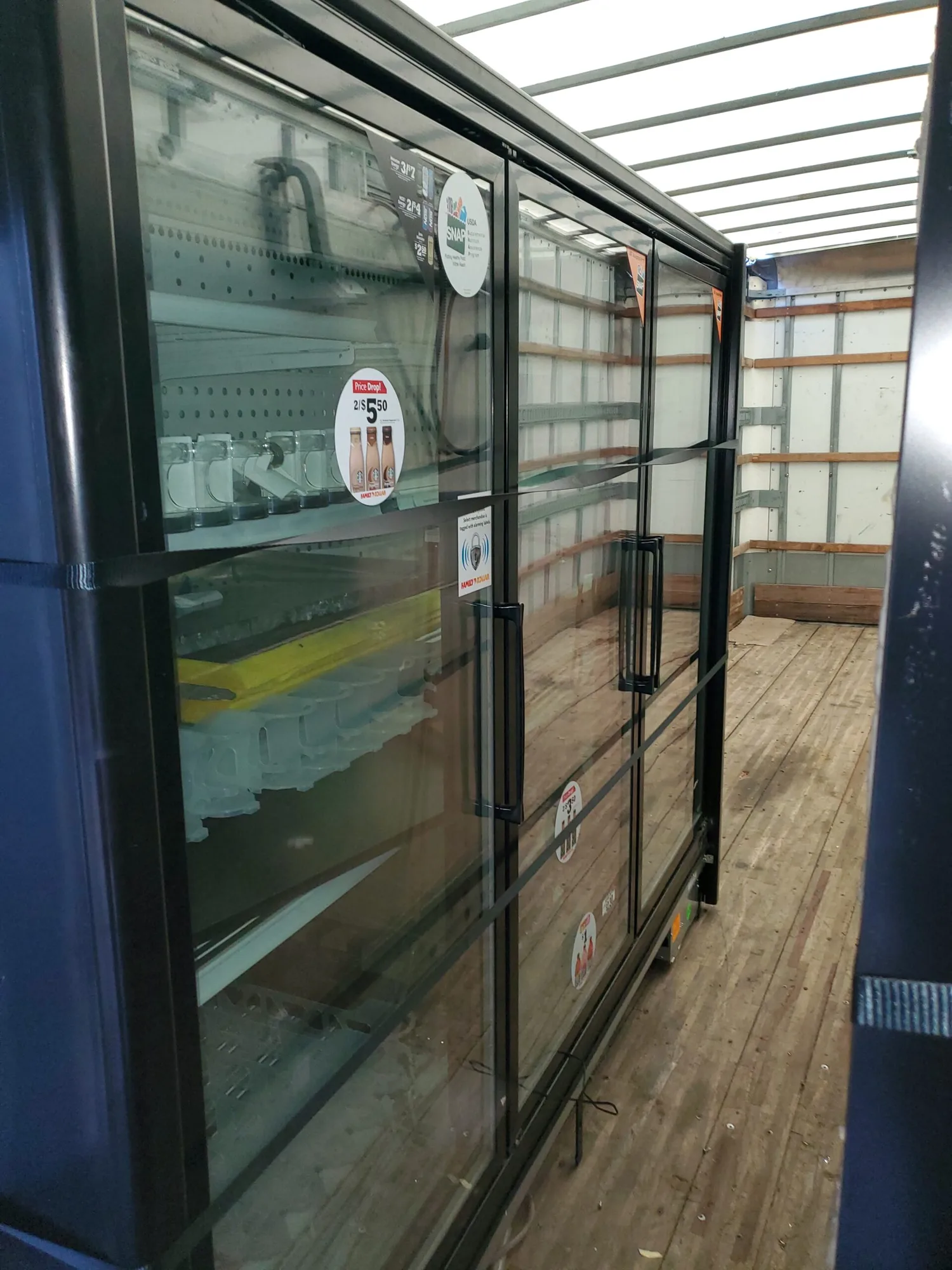 3 Door reach in Cooler or Freezer