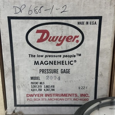 NEW Dwyer 2004