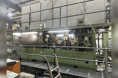 FENN 3 STAND TANDEM WIRE FLATTENING LINE (14685) WIRE MACHINERY, FLATTENING MILLS | Machinery International LLC (1)