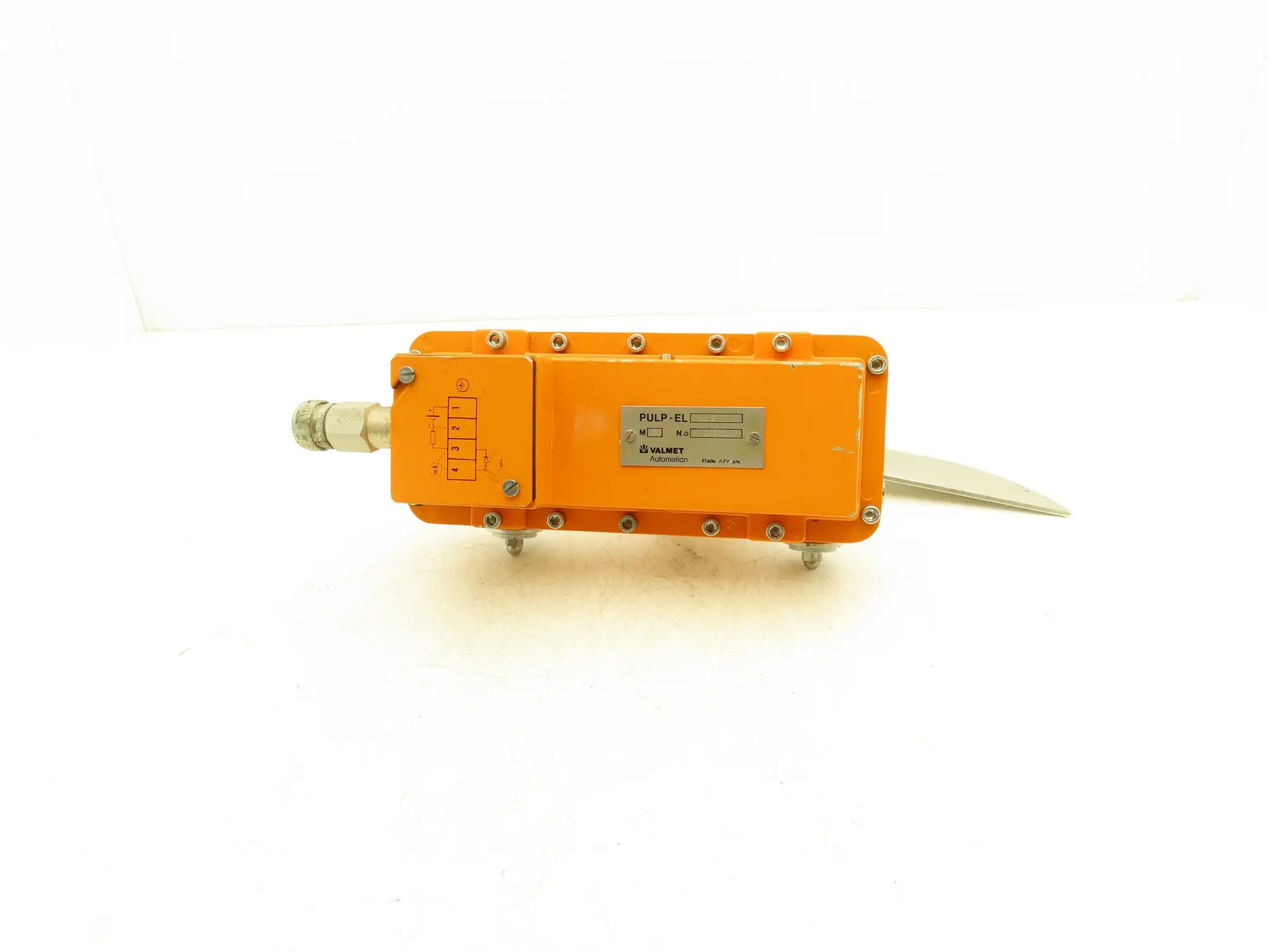 Valmet Automation PULP-EL LL 2 W Blade Consistency Transmitter Knife Stop Bent
