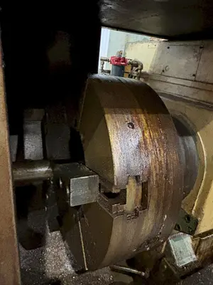 12.5" HOLLOW SPINDLE WARNER & SWASEY MODEL 4A (M-3580) SQUARE HEAD & 12' EXTENDED BED TURRET LATHE: YOBRO #24423