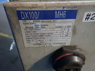 USED 2013 YASKAWA MOTOMAN MH6