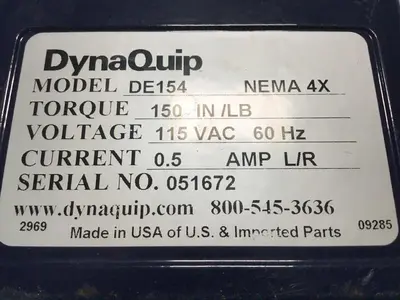USED DYNAQUIP DE154