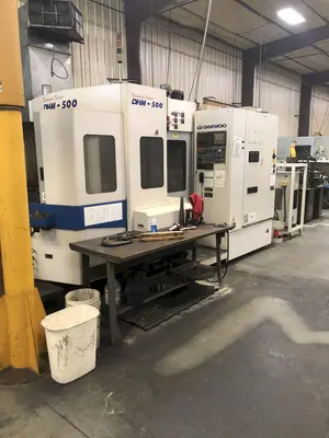 2001 DOOSAN DAEWOO HM 500 Machining Centers, Horizontal | Star Equipment Co., Inc. (2)