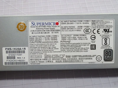 Used SUPERMICRO _UNKNOWN_ Power Supplies | OCO Industrial #1698994