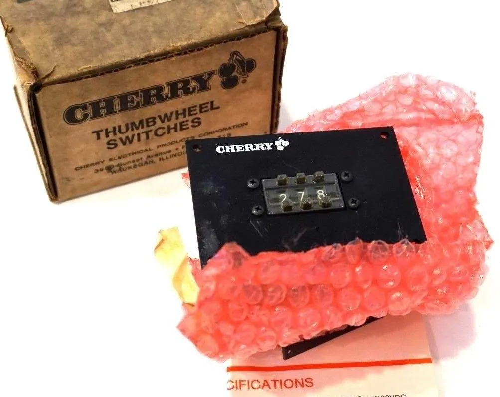 NEW CHERRY CORPORATION PCCS-3331 PE SERIES PUSHWHEEL ASSEMBLY PCCS3331