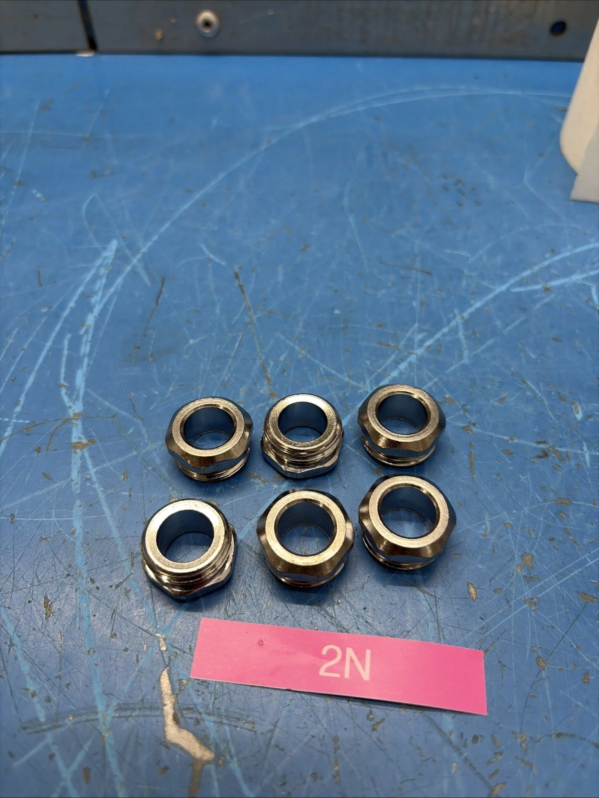 (6) T&S Brass PACKING NUTS 000718-25 NNB Fast 🇺🇸 Shipping + Warranty