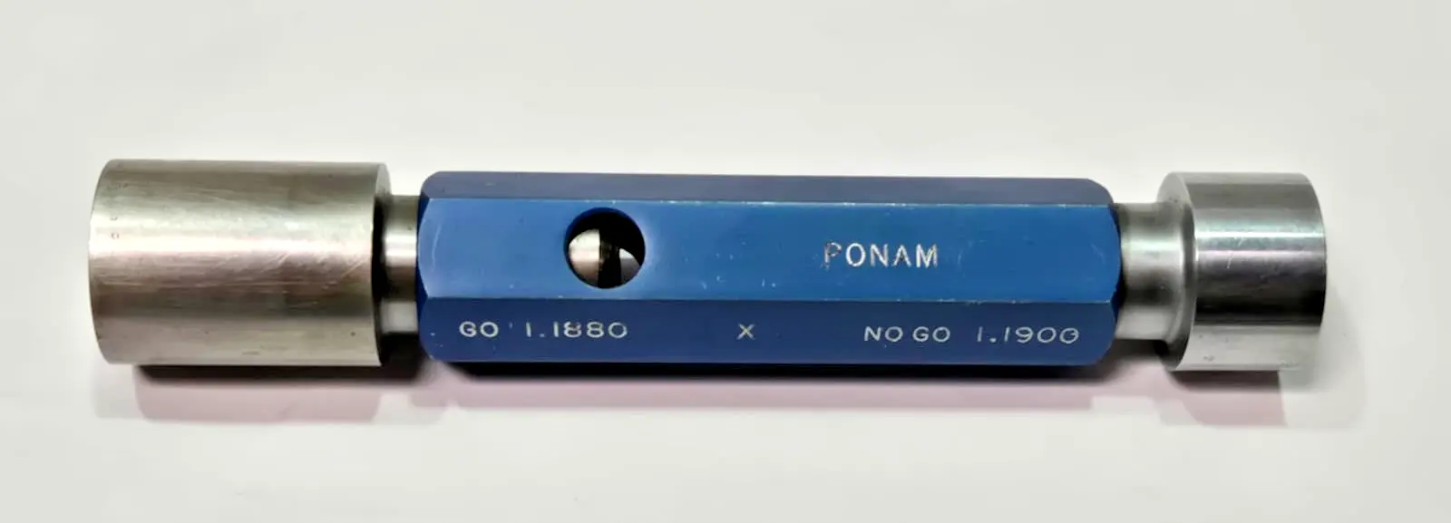PONAM THREAD PLUG GAGE 1.1880 GO PD NO GO PD 1.1900