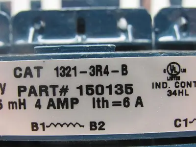 A-B Allen Bradley 1321-3R4-B Phase Line Reactor 600V  4A 3Ph