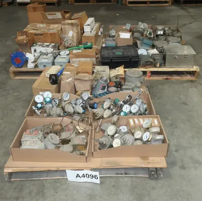 3 PALLETS OF ASSORTED INSTRUMENTATION