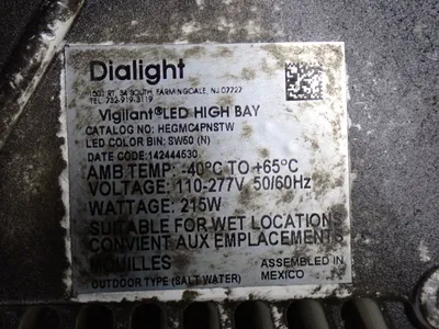Used DIALIGHT HEGMC4PNSTW Light Source Equipment Ohio US | HGR 24 #801833
