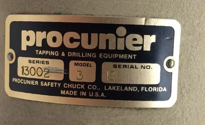 Used PROCUNIER 3 Tapping Heads Kentucky US | Aucto #1315819