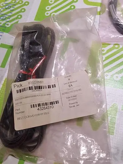 UNIVERSAL INSTRUMENTS 43264310 CONVEYOR BELT - BRAND NEW