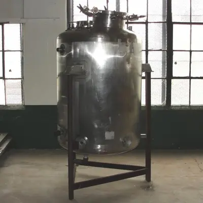 SPC6955  Reactor 250 gallon Custom Fabricating chemical reactor, 150 psi internal, 150 psi jacket