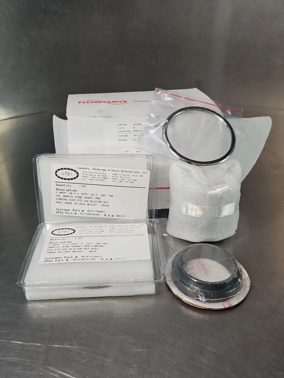 Flowserve 160019-BASE SGL INS PBR CU 4D F/V GG Loc5B18