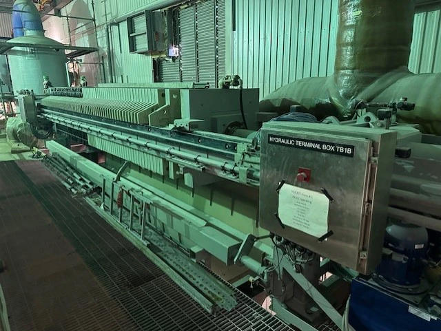 Surplus Andritz filter press - size 1000 MM
