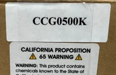 NEW GRIFFCO CCG0500-K GLASS CALIBRATION CYLINDER 500mL 3/4" 16GPH CCG0500
