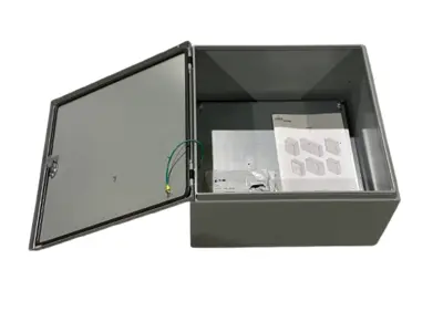 New | in-Stock Hoffman Single Door Enclosure, Gray Steel, 20 x 20 10", 37459 Electrical Boxes Michigan US | Maverick Industrial Sales #1441653